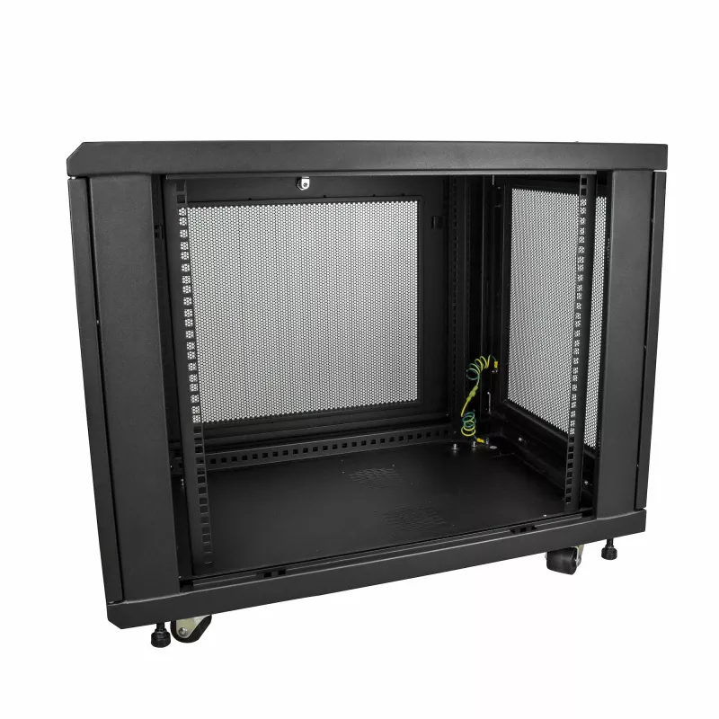 StarTech.com Rack de servidor 4 postes 12U, armario de datos de 19