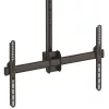 StarTech.com Soporte de techo para TV – soporte colgante universal totalmente articulado para una pantalla con mástil telescópico largo ajustable – inclinación/giro – soporte VESA para pantallas de 32