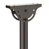 StarTech.com Soporte de techo para TV – soporte colgante universal totalmente articulado para una pantalla con mástil telescópico largo ajustable – inclinación/giro – soporte VESA para pantallas de 32