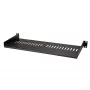 StarTech.com Bandeja de rack de servidor 1U – bandeja de montaje en rack ventilada universal para rack y armario de red de 19