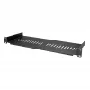 StarTech.com Bandeja de rack de servidor 1U – bandeja de montaje en rack ventilada universal para rack y armario de red de 19