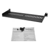StarTech.com Bandeja de rack de servidor 1U – bandeja de montaje en rack ventilada universal para rack y armario de red de 19
