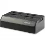 StarTech.com Docking station para discos duros USB a SATA de 4 bahías, USB 10Gbps, dock externo para SSD/HDD de 2,5