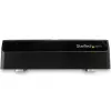 StarTech.com Docking station para discos duros USB a SATA de 4 bahías, USB 10Gbps, dock externo para SSD/HDD de 2,5