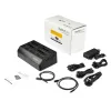 StarTech.com Docking station para discos duros USB a SATA de 4 bahías, USB 10Gbps, dock externo para SSD/HDD de 2,5