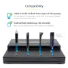StarTech.com Duplicador y borrador de memorias USB autónomo de 1 a 7, copiador de unidades flash USB múltiples, copia de sistema y archivos y de unidad completa a 1,5 GB/min, borrado simple y de 3 pasadas, pantalla LCD – TAA