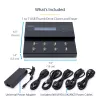 StarTech.com Duplicador y borrador de memorias USB autónomo de 1 a 7, copiador de unidades flash USB múltiples, copia de sistema y archivos y de unidad completa a 1,5 GB/min, borrado simple y de 3 pasadas, pantalla LCD – TAA