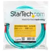 StarTech.com Cable de fibra óptica multimodo LC/UPC a LC/UPC OM4 de 5 m (16.4ft), fibra zipcord LOMMF/VCSEL 50/125 µm, 100G, baja pérdida de inserción – cable de parcheo de fibra óptica LSZH