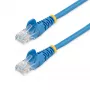 StarTech.com Cable de red Ethernet Cat5e con conectores RJ45 snagless – 7 m, azul