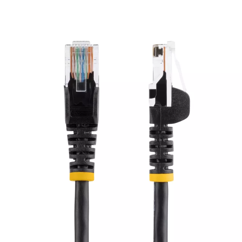 StarTech.com Cable de red Ethernet Cat5e con conectores RJ45 snagless – 7 m, negro