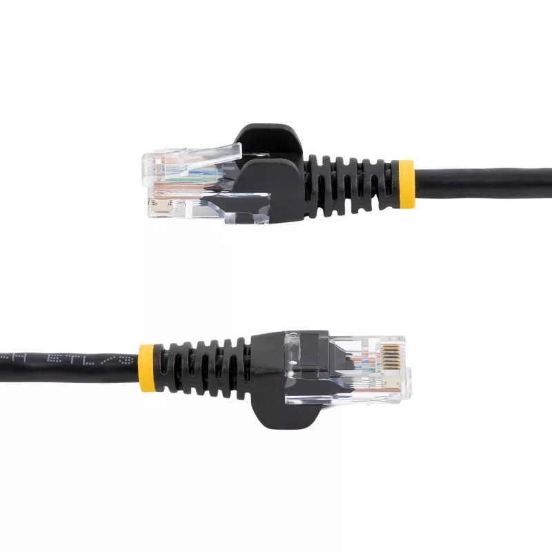 StarTech.com Cable de red Ethernet Cat5e con conectores RJ45 snagless – 7 m, negro