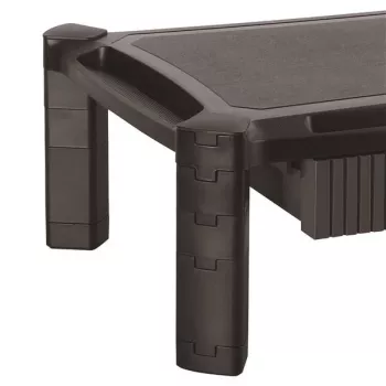 StarTech.com Elevador de monitor con cajón – altura ajustable – grande