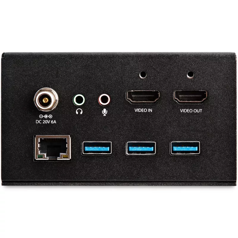 StarTech.com Módulo de docking para portátil para caja de conexiones de mesa de conferencia