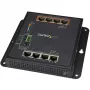 StarTech.com Switch PoE Gigabit industrial de 8 puertos – 4 x PoE+ 30W – Power Over Ethernet – switch gestionado GbE Layer/L2 reforzado – switch de red Gigabit robusto de alto rendimiento IP-30/-40 °C a +75 °C – TAA