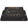 StarTech.com Switch PoE Gigabit industrial de 8 puertos – 4 x PoE+ 30W – Power Over Ethernet – switch gestionado GbE Layer/L2 reforzado – switch de red Gigabit robusto de alto rendimiento IP-30/-40 °C a +75 °C – TAA