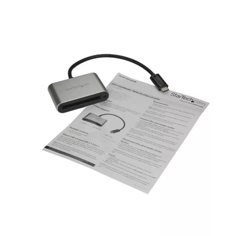StarTech.com Lector/grabador de tarjetas USB 3.0 para tarjetas CFast 2.0 – USB-C