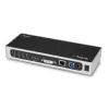 StarTech.com Docking station USB 3.0 – docking station para portátil de doble monitor con vídeo HDMI y DVI/VGA – hub USB 3.1 Gen 1 5Gbps de 6 puertos, GbE, audio – dock universal Type-A – Windows y Mac