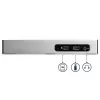 StarTech.com Docking station USB 3.0 – docking station para portátil de doble monitor con vídeo HDMI y DVI/VGA – hub USB 3.1 Gen 1 5Gbps de 6 puertos, GbE, audio – dock universal Type-A – Windows y Mac