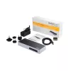 StarTech.com Docking station USB 3.0 – docking station para portátil de doble monitor con vídeo HDMI y DVI/VGA – hub USB 3.1 Gen 1 5Gbps de 6 puertos, GbE, audio – dock universal Type-A – Windows y Mac