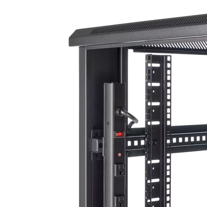 StarTech.com Rack de servidor 4 postes 42U, armario de datos de 19
