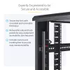 StarTech.com Rack de servidor 4 postes 42U, armario de datos de 19