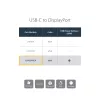 StarTech.com adaptador USB-C a DisplayPort con Power Delivery – 4K 60Hz HBR2 – convertidor de vídeo USB Type-C a monitor DP 1.2 con carga – 60W PD Passthrough – compatible con Thunderbolt 3