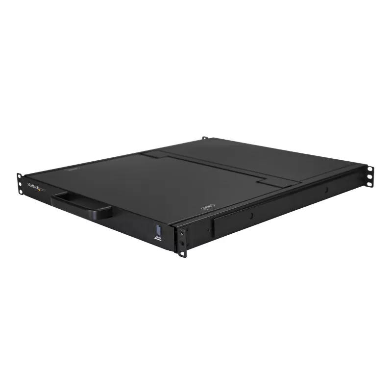 StarTech.com consola KVM rackmount HD 1080p - KVM VGA de un solo puerto con monitor LCD de 17