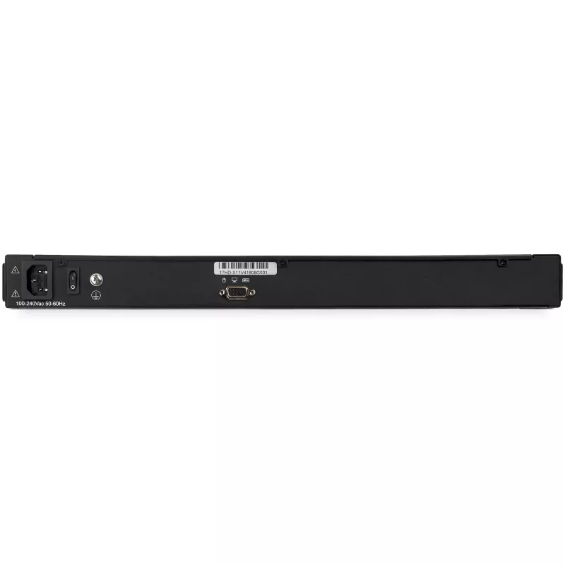 StarTech.com consola KVM rackmount HD 1080p - KVM VGA de un solo puerto con monitor LCD de 17