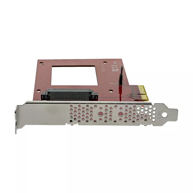 StarTech.com PEX4SFF8639 adaptador de U.2 a PCIe para SSD U.2 NVMe de 2,5 pulgadas, SFF-8639, x4 PCIe 3.0
