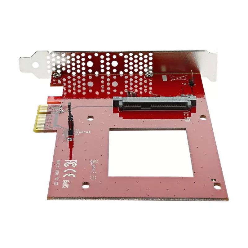 StarTech.com PEX4SFF8639 adaptador de U.2 a PCIe para SSD U.2 NVMe de 2,5 pulgadas, SFF-8639, x4 PCIe 3.0
