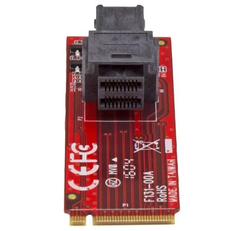 StarTech.com tarjeta adaptadora host U.2 (SFF-8643) a M.2 PCI Express 3.0 x4 para SSD U.2 NVMe de 2,5