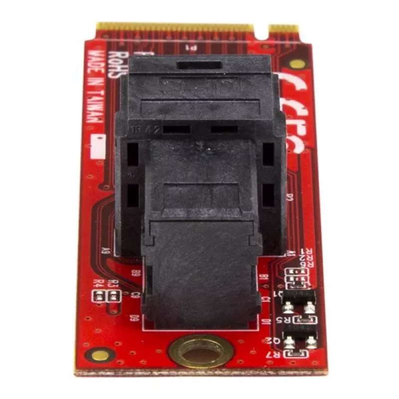 StarTech.com tarjeta adaptadora host U.2 (SFF-8643) a M.2 PCI Express 3.0 x4 para SSD U.2 NVMe de 2,5