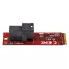 StarTech.com tarjeta adaptadora host U.2 (SFF-8643) a M.2 PCI Express 3.0 x4 para SSD U.2 NVMe de 2,5