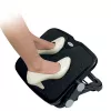 StarTech.com reposapiés ajustable bajo el escritorio, negro, aluminio, plástico, -30 - 0°, RoHS, TAA, REACH, CE, 45 cm, 35 cm