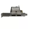 StarTech.com tarjeta de red dual-port 40G QSFP+ – adaptador convergente Intel XL710 Open QSFP+ – NIC de servidor PCIe 40 Gigabit Ethernet – tarjeta LAN de fibra 40GbE – Dell PowerEdge HPE ProLiant