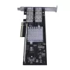 StarTech.com tarjeta de red dual-port 40G QSFP+ – adaptador convergente Intel XL710 Open QSFP+ – NIC de servidor PCIe 40 Gigabit Ethernet – tarjeta LAN de fibra 40GbE – Dell PowerEdge HPE ProLiant