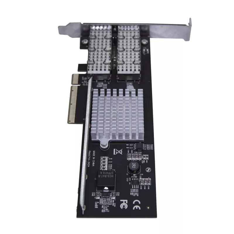 StarTech.com tarjeta de red dual-port 40G QSFP+ – adaptador convergente Intel XL710 Open QSFP+ – NIC de servidor PCIe 40 Gigabit Ethernet – tarjeta LAN de fibra 40GbE – Dell PowerEdge HPE ProLiant