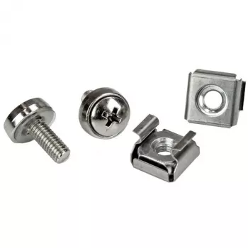 StarTech.com tornillos para rack M5 y tuercas enjauladas M5 - pack de 20