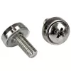 StarTech.com tornillos para rack M5 y tuercas enjauladas M5 - pack de 20
