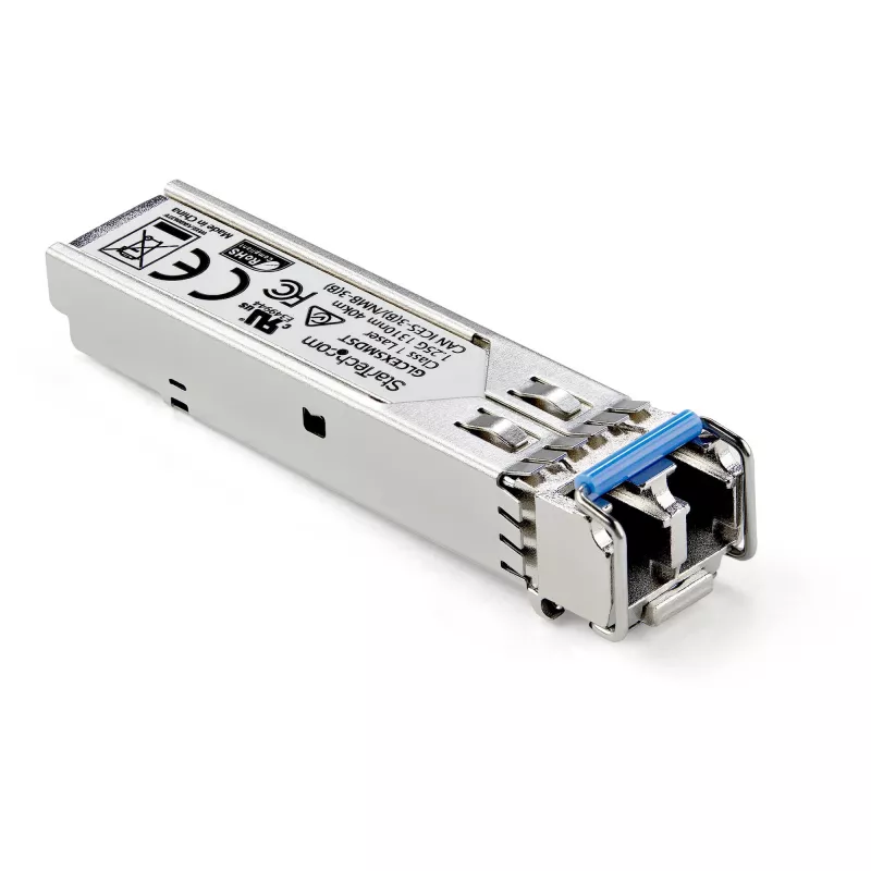 StarTech.com módulo transceptor SFP conforme a MSA - 1000BASE-EX~módulo SFP sin codificar MSA - 1000BASE-EX - transceptor de fibra monomodo (SMF) 1GbE - SFP Gigabit Ethernet 1GE - LC 40km - 1310nm - DDM