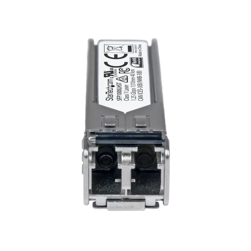 StarTech.com módulo transceptor SFP conforme a MSA - 1000BASE-LH~módulo SFP sin codificar MSA - 1000BASE-LH - transceptor óptico de fibra monomodo (SMF) 1GbE - SFP Gigabit Ethernet 1GE - LC 40km - 1310nm - DDM
