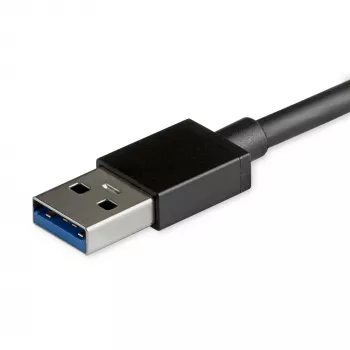 StarTech.com Hub USB 3.0 de 4 puertos – USB-A a 4x USB 3.0 Tipo A con interruptores individuales de encendido/apagado por puerto – SuperSpeed 5 Gbit/s USB 3.1/3.2 Gen 1 – alimentado por bus USB – portátil – cable fijo de 25 cm~Hub USB 3.0 de 4 puertos – USB-A a 4x USB 3.0 Tipo A con interruptores individuales de encendido/apagado por puerto – SuperSpeed USB 3.2 Gen 1 (5 Gbit/s) – alimentado por