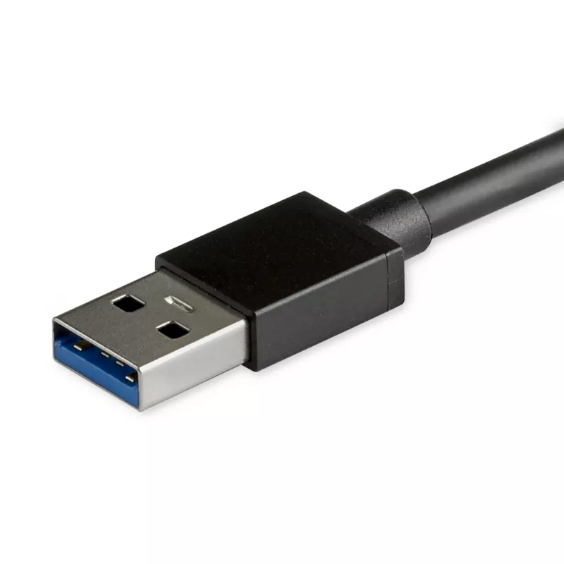 StarTech.com Hub USB 3.0 de 4 puertos – USB-A a 4x USB 3.0 Tipo A con interruptores individuales de encendido/apagado por puerto – SuperSpeed 5 Gbit/s USB 3.1/3.2 Gen 1 – alimentado por bus USB – portátil – cable fijo de 25 cm~Hub USB 3.0 de 4 puertos – USB-A a 4x USB 3.0 Tipo A con interruptores individuales de encendido/apagado por puerto – SuperSpeed USB 3.2 Gen 1 (5 Gbit/s) – alimentado por