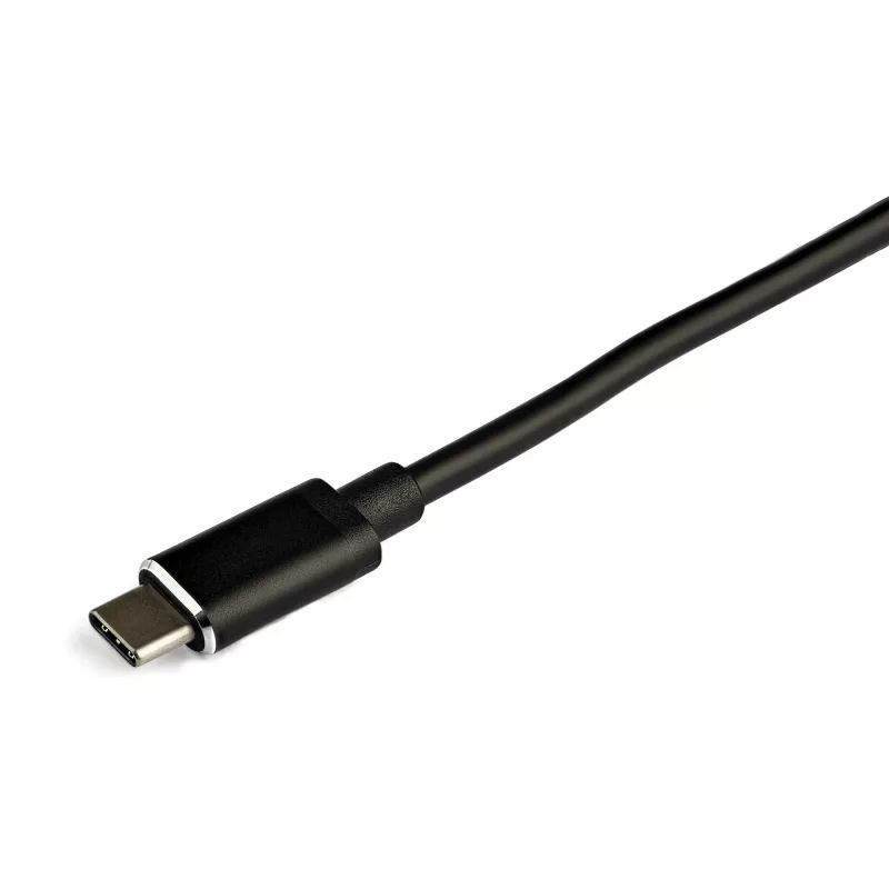 StarTech.com hub USB-C de 4 puertos – USB-C a 4x puertos USB 3.0 Type-A con interruptores de encendido/apagado individuales – SuperSpeed 5 Gbit/s USB 3.1/3.2 Gen 1 – alimentado por bus USB – portátil – cable fijo de 25 cm