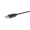 StarTech.com convertidor USB a fibra óptica – 100 Mbit/s – adaptador de red USB 2.0 a fibra – 100Base-FX SC conector hembra dúplex compatible con fibra multimodo/MMF – 2 km – LAN USB a fibra compacta