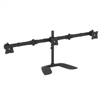 StarTech.com soporte de escritorio para triple monitor - articulado, abrazadera, 24 kg, 33 cm (13 pulgadas), 68,6 cm (27 pulgadas), 100 x 100 mm, negro