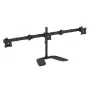StarTech.com soporte de escritorio para triple monitor - articulado, abrazadera, 24 kg, 33 cm (13 pulgadas), 68,6 cm (27 pulgadas), 100 x 100 mm, negro
