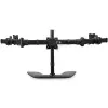 StarTech.com soporte de escritorio para triple monitor - articulado, abrazadera, 24 kg, 33 cm (13 pulgadas), 68,6 cm (27 pulgadas), 100 x 100 mm, negro