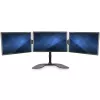 StarTech.com soporte de escritorio para triple monitor - articulado, abrazadera, 24 kg, 33 cm (13 pulgadas), 68,6 cm (27 pulgadas), 100 x 100 mm, negro