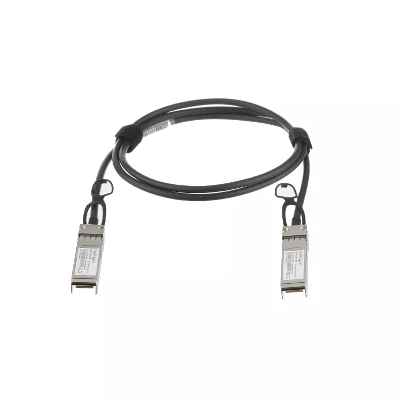StarTech.com cable breakout Twinax Direct Attach SFP+ a SFP+ 10G de 1m compatible MSA sin codificar – DAC de cobre SFP+ 10 GbE 10 Gbps Low Power módulo transceptor pasivo DAC
